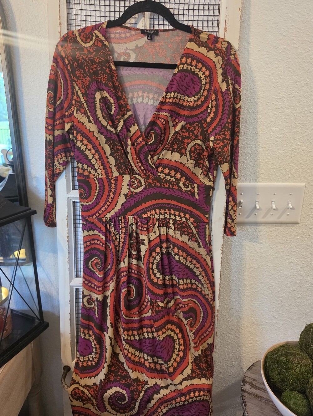 Talbots Paisley Dress